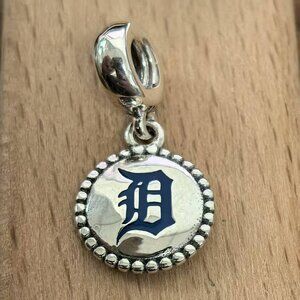 Pandora Detroit Tigers Dangle Charm, S925 Silver Bracelets